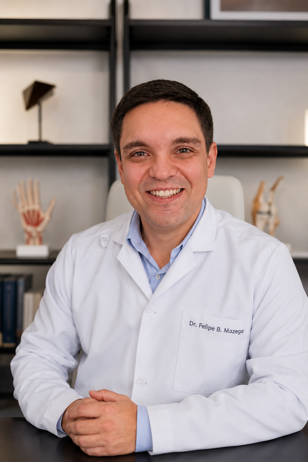 Dr. Felipe Basilato Mazega, cirurgião da mão em Belo Horizonte